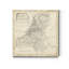 « map of the néerlandaise »-impression sur toile tendue-350865247