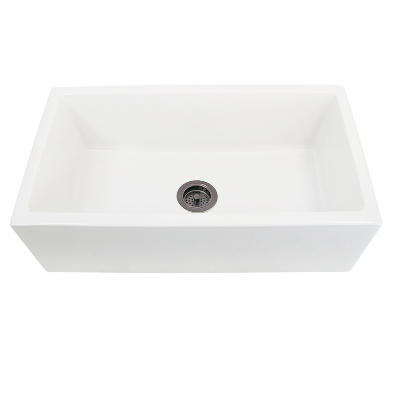 Island 33'' L Single Basin Kitchen Sink