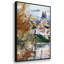 The Village Of Vetheuil, reproduction d'art sur toile 3 pièces-1066111802-1066111803