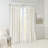 Twist Tab Lined Window Curtain Panel White 50x95"