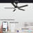 Essex Smart 5 - Blade LED Ceiling Fan with Remote Control Light Kit, Downrod-12258515-12258526