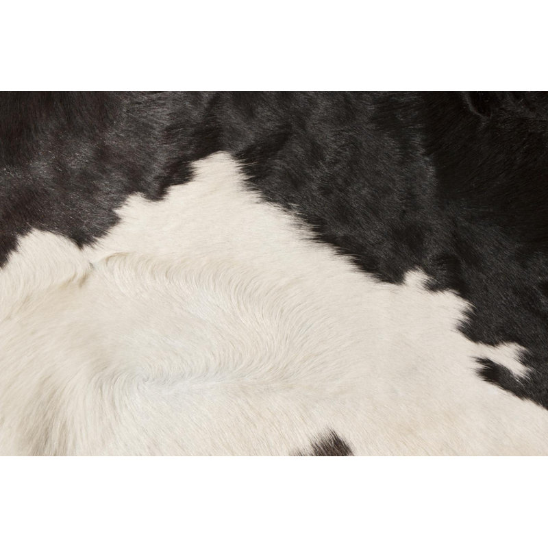 Rug & Kilim’S Extra Large Cowhide Rug In Brown And White Tones