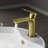 Tender Single-handle Bathroom Faucet with Drain Assembly-63966541