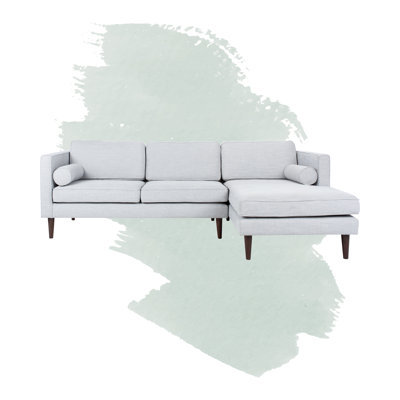 97.6'' Wide Linen Sofa & Chaise