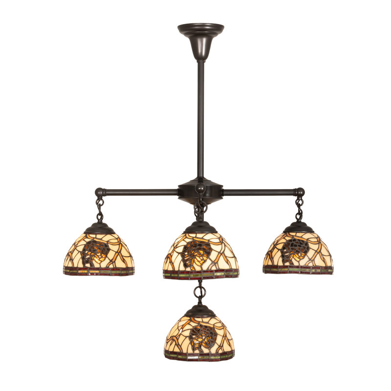 Lustre cinq lumières Longinidis