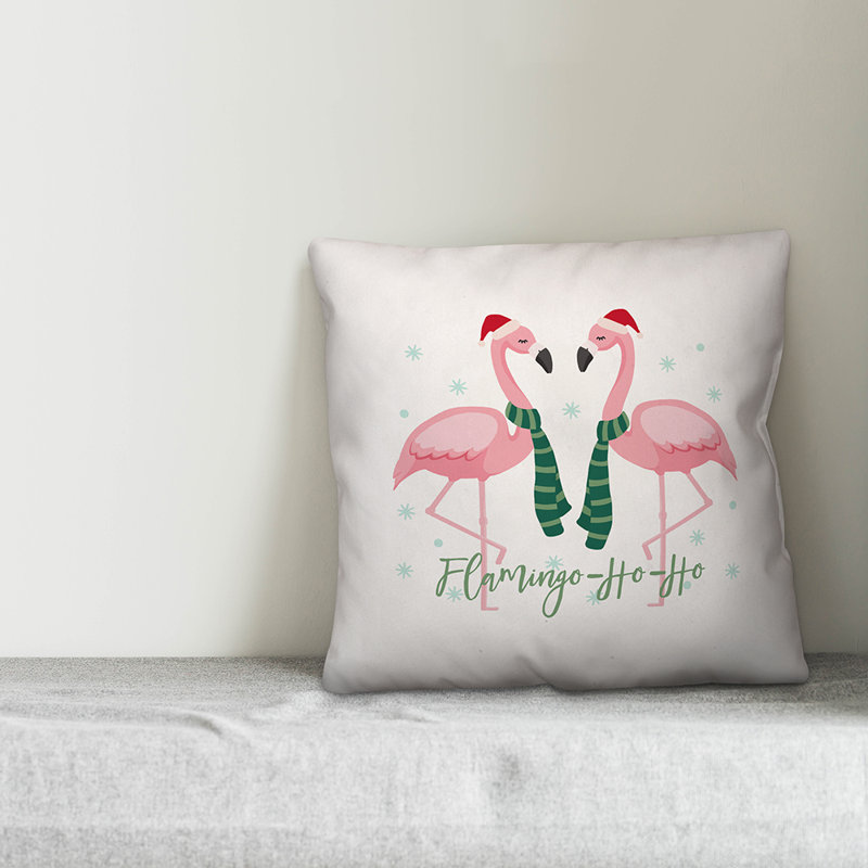 Reversible Throw Pillow, 16" x 16"