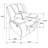 Elodie Upholstered Glider Recliner Chair-1997694898