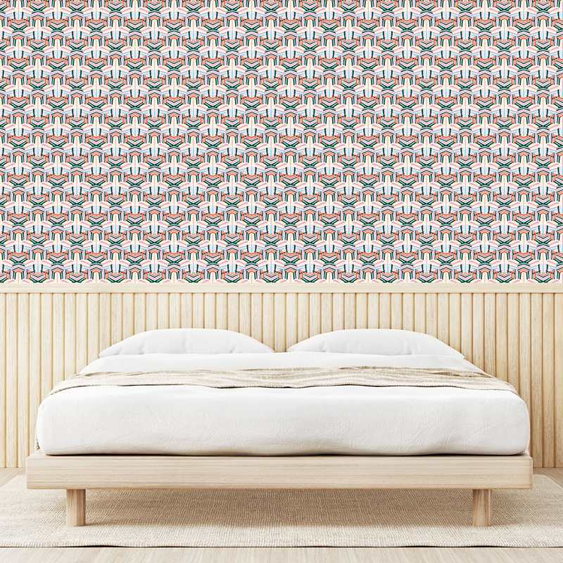 Rouleau de papier peint adhésif Causseaux, L 13 po x L 36 po