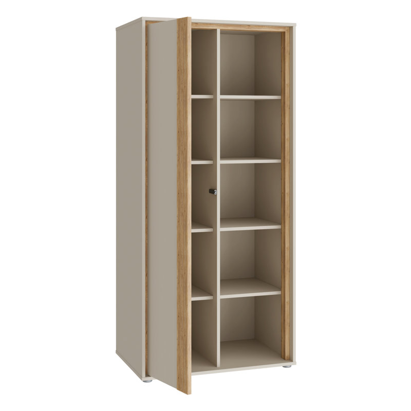 WEXLIN 164.9 cm H x 76.3 cm W Bookcase