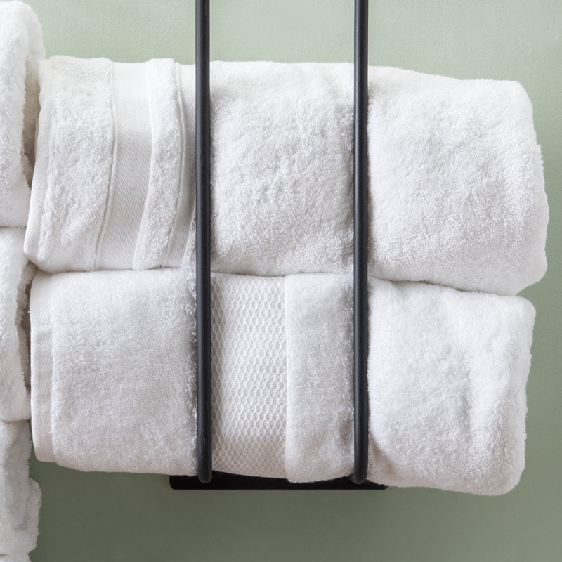Ohara 2 Towel Rack, Black