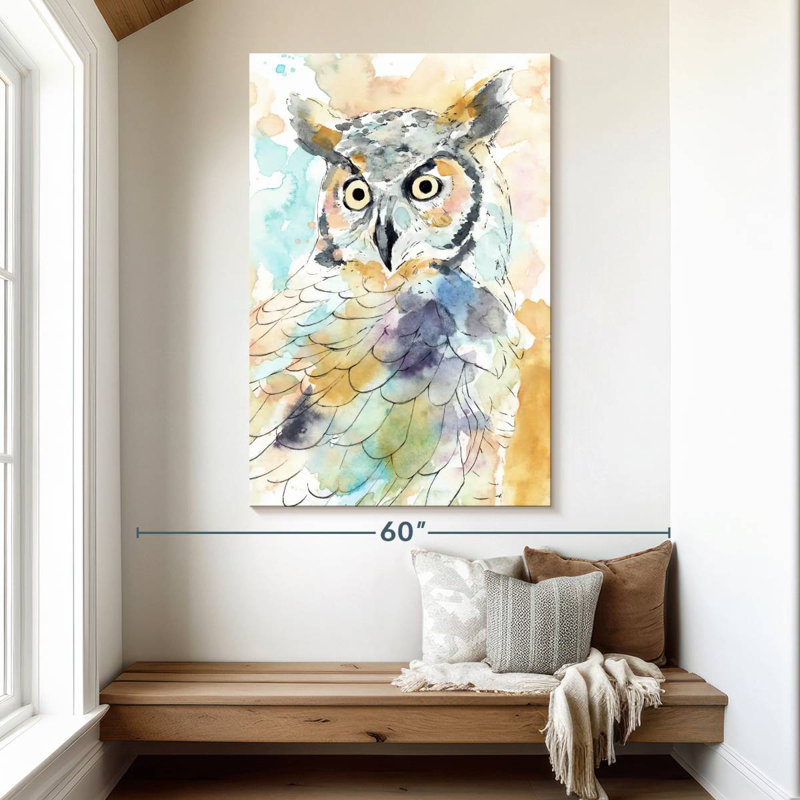 Brampt Owl Majestic II, 51" H x 34" W
