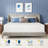 12" Medium Gel Memory Foam Mattress-943339640-955978865