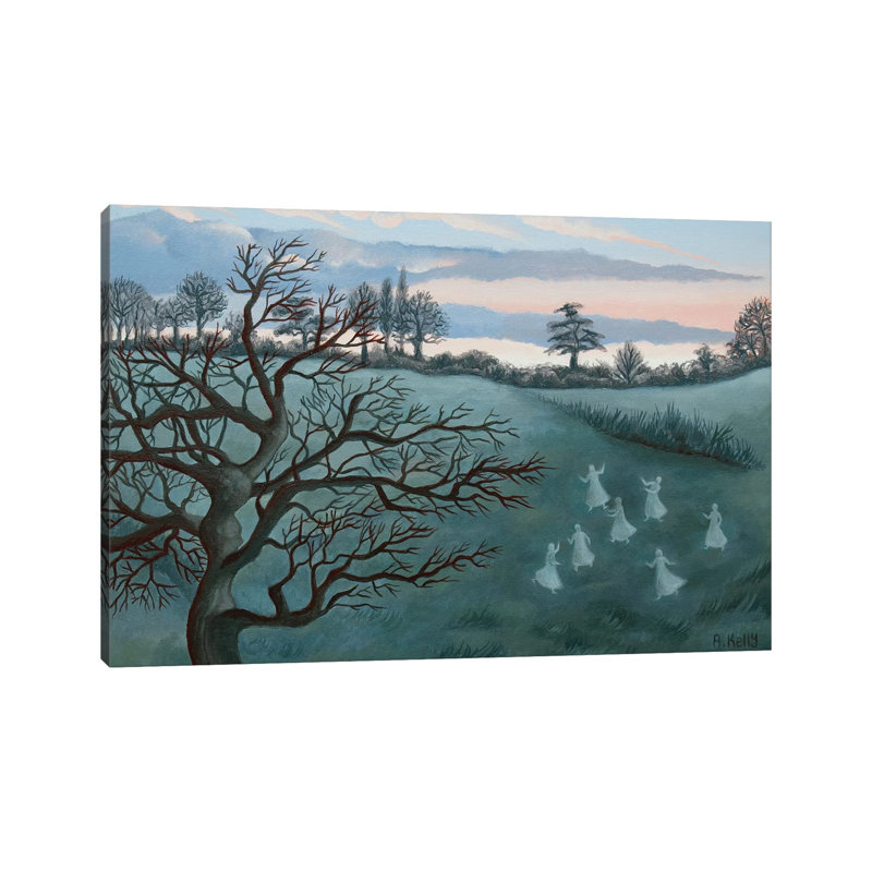 Spirits Of The Dusk by Antoinette Kelly - Gallery-Wrapped Canvas Giclée on Canvas, 45.72 cm H x 66.04 cm W  x  1.905 cm D