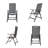 Premium All-Weather Wicker Outdoor Stacking Dining Armchair-848022637
