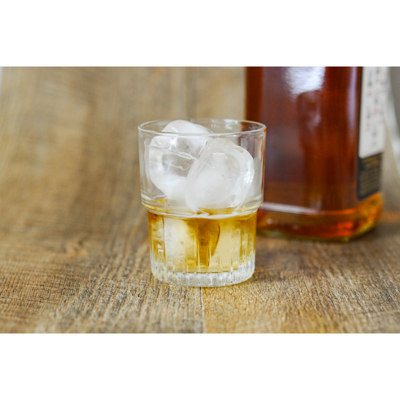 Ensemble de 6 verres empilables transparents, 5,38 oz