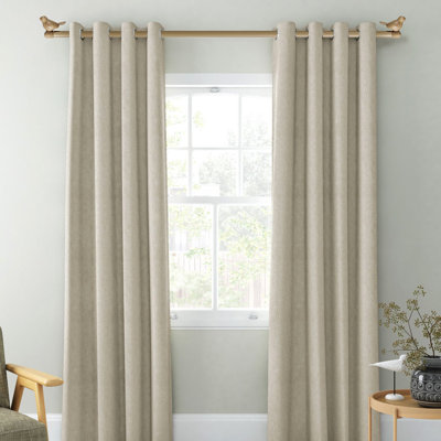 Makenna Adjustable Single Curtain Rod