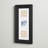 Black Matte Picture Frame with Mat