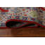 Tapis de couloir unique en laine rouge 2 pi 9 po x 9 pi 9 po New Age