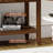 Buffet Sideboard Cabinet Entryway Console Table with 2 Doors and 2 Drawers Brown-1849609019