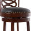 Swivel Upholstered Counter Stool