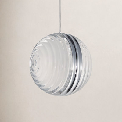 Aliese Single Light Acrylic Dimmable LED Pendant
