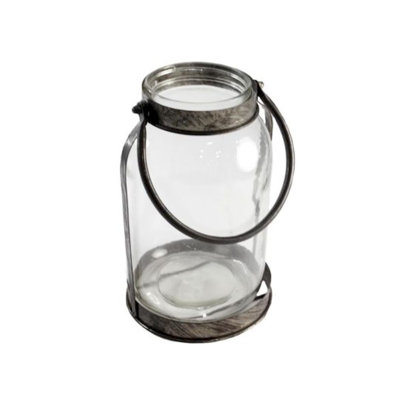 Pot en verre transparent 9,5 po Kawan