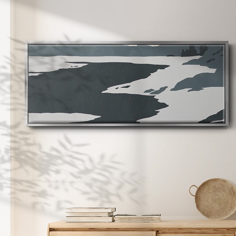 Cutter Island IV - toile encadrée, H 20 po x l 50 po
