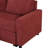 KCG- 83" Wide 2-Piece Flannel Sofa Bed For Living Room Lounge, Office Lobby-243358510