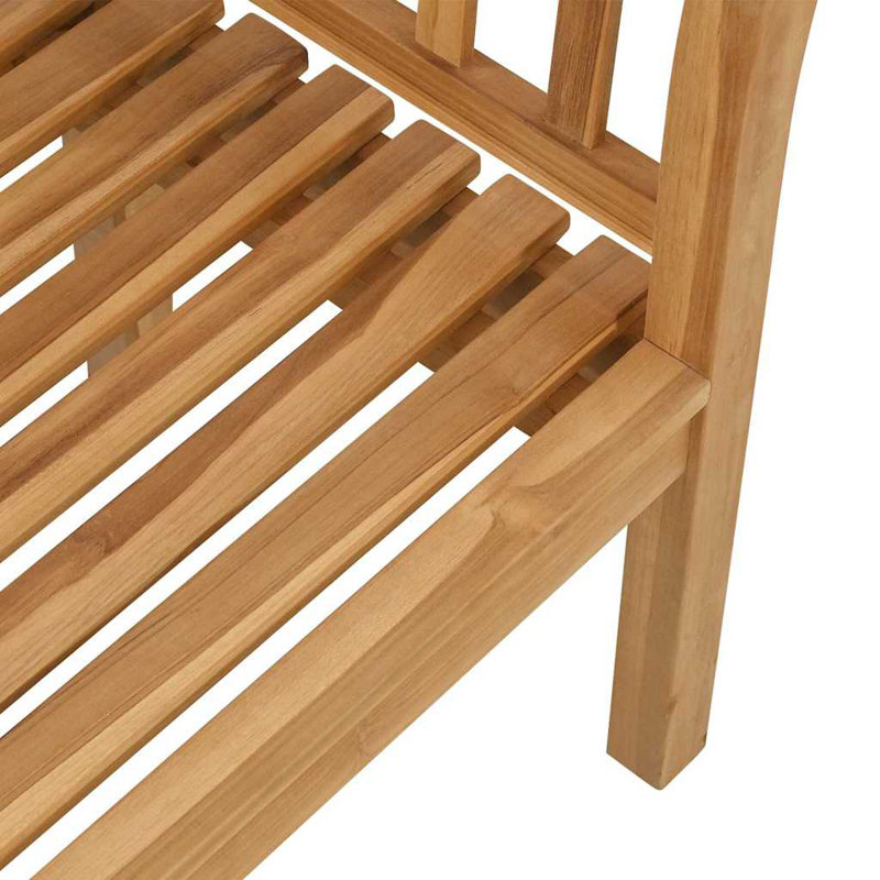 Solid Wood Outdoor Bench