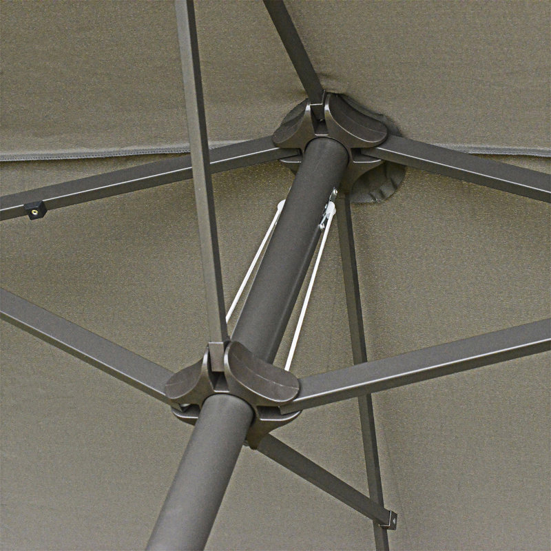 Parasol de patio extérieur avec base