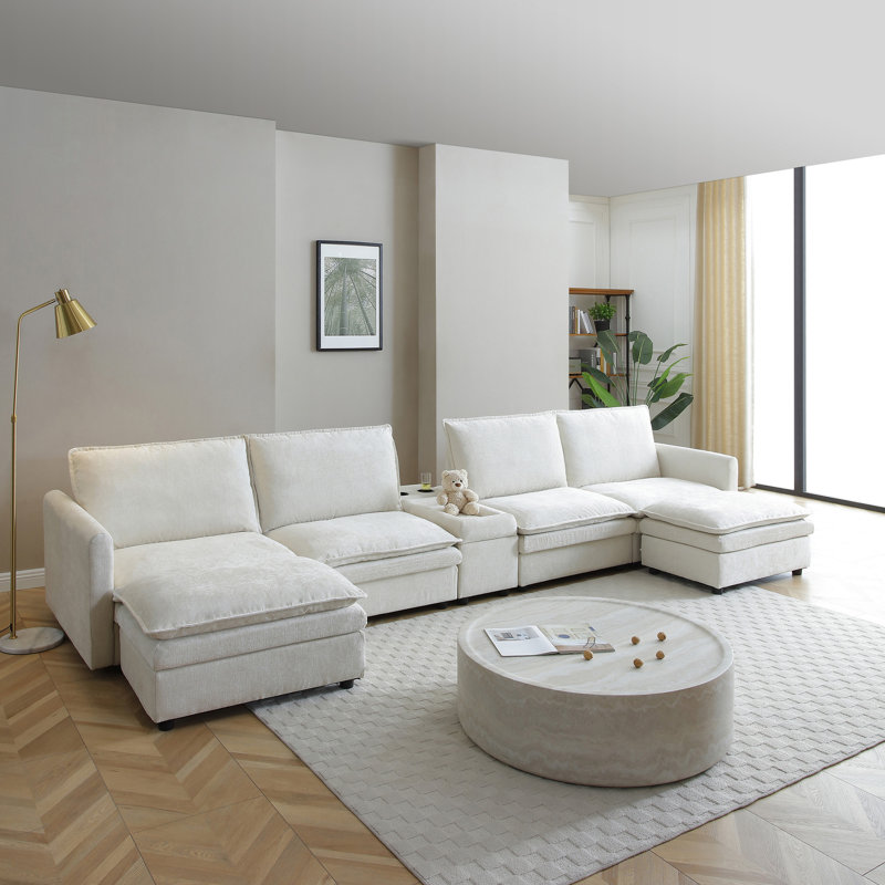 140" U Shaped Couch