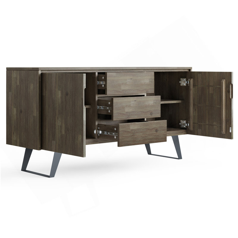 Lowry - Buffet buffet - Gris vieilli, Gris