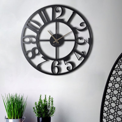 Solana Beach Metal Wall Clock