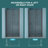 Fold Frameless Shower Door With Tempered Glass