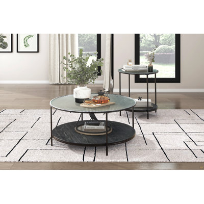 Ensemble de tables d'appoint 2 pièces Modern