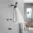 Volume Control Complete Shower System with Rough in-Valve-98583929