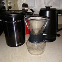 Mueller Electric Gooseneck Kettle Pour Over Drip Set GS-710 Drip Coffee  34oz.