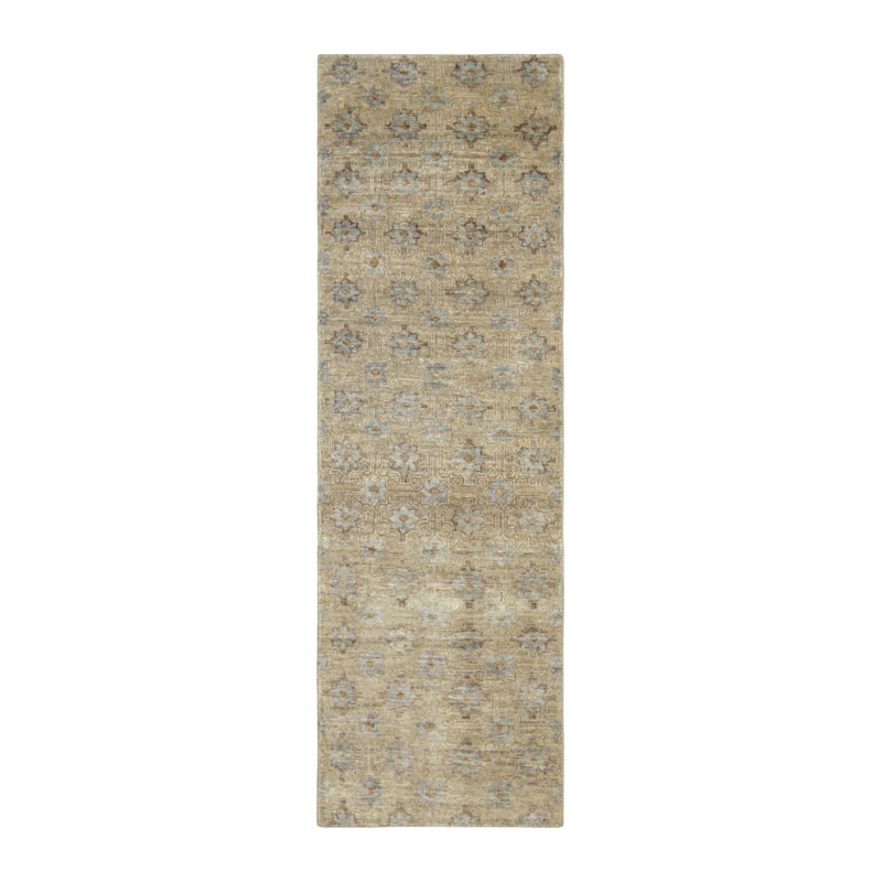 One-of-a-Kind 2'0x6'6 Hand Knotted Area Rug