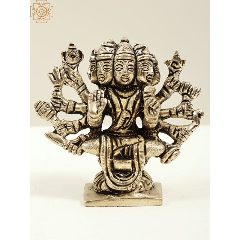 Ten Armed Panchamukhi Goddess Gayatri