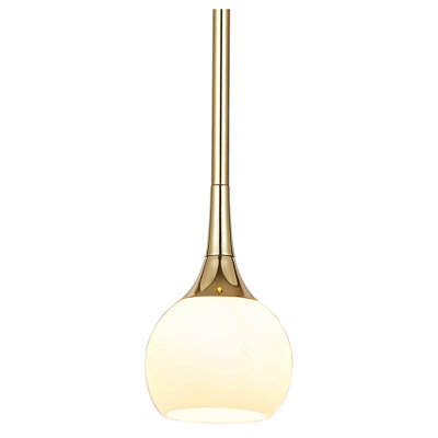 Luminaire suspendu conique à 1 lumière Gulick