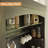 72" Farmhouse Coffee Bar Cabinet with LED Lights, Microwave Stand and Kitchen Pantry Storage Sideboard-894559715