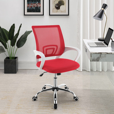 Chaise de bureau rembourrée et réglable pour bureau à domicile