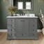 Ensemble de meuble-lavabo simple 48 "avec miroir Deborah-23113218-80209507