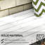 Banc de jardin blanc avec terrasse et siège à lattes pour terrasse