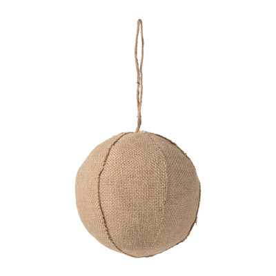 S/4 6" Burlap Ball
