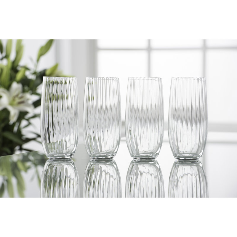 Ensemble de 4 balles en cristal Galway Erne