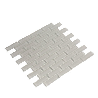 11.9"X 11.9" Polished Glass Brick Tile