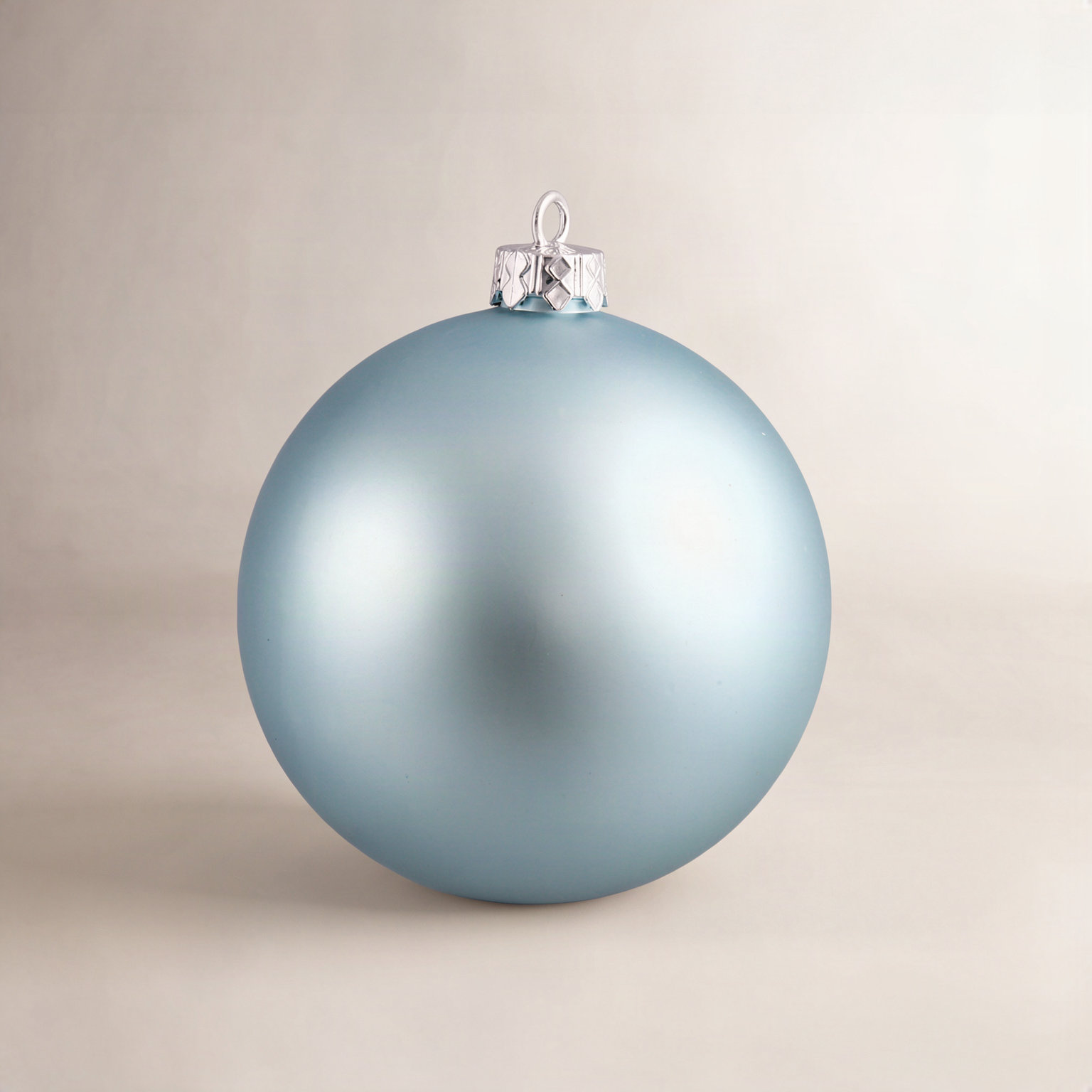 2" Shatterproof Bauble, Baby Blue