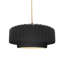 Luminaire suspendu tambour en céramique et en métal 1 lumière Gela-220279304-224782673-225933787