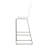 King 30.25" Bar Height Stool - Silver-18665574-48311897